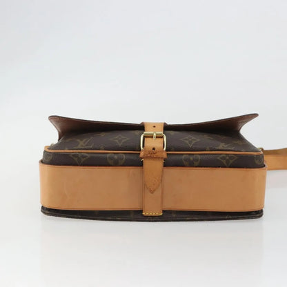 Louis Vuitton Cartouchiere Monogram Canvas, Brown, Canvas, Shoulder Bag