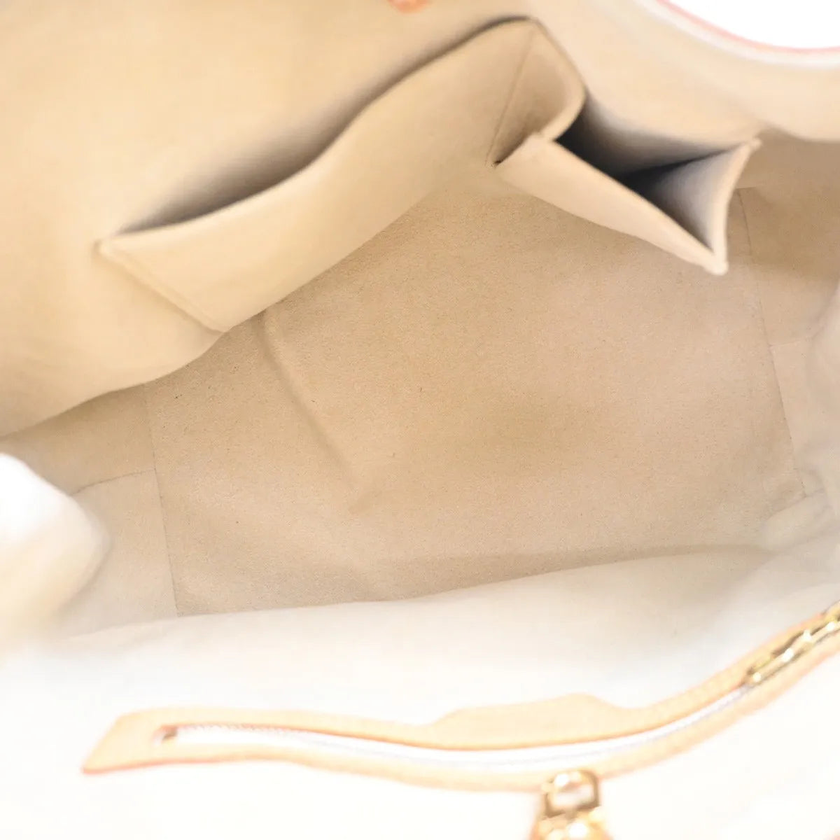 Louis Vuitton Hampstead Damier, White, Canvas, Tote Bag