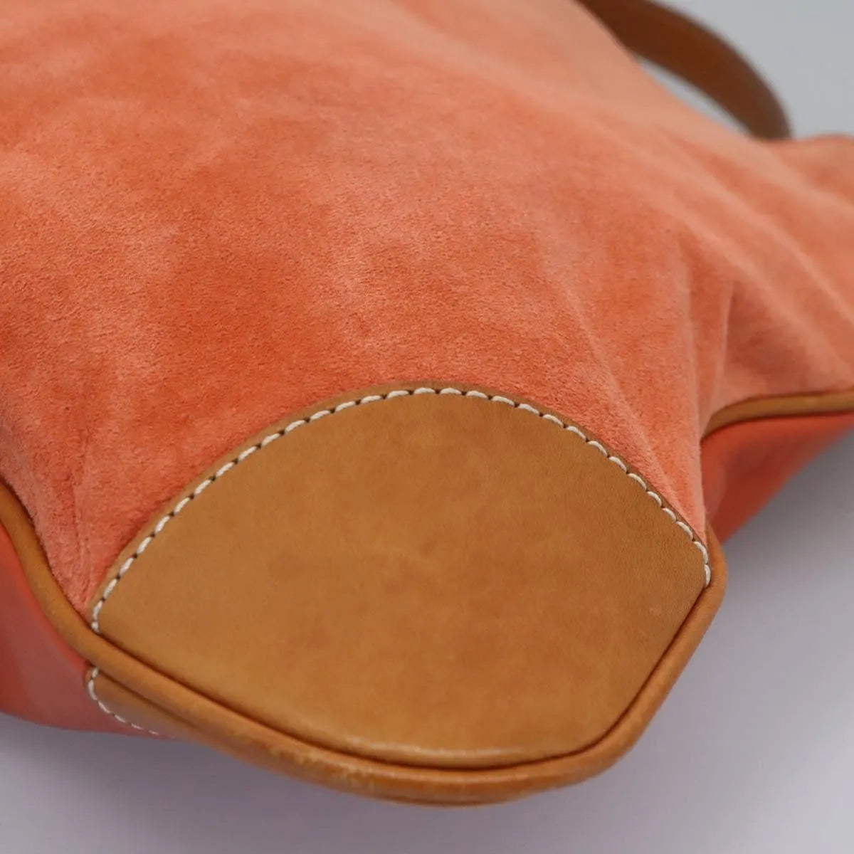 Burberry Blue Label Suede, Orange, Suede, Shoulder Bag