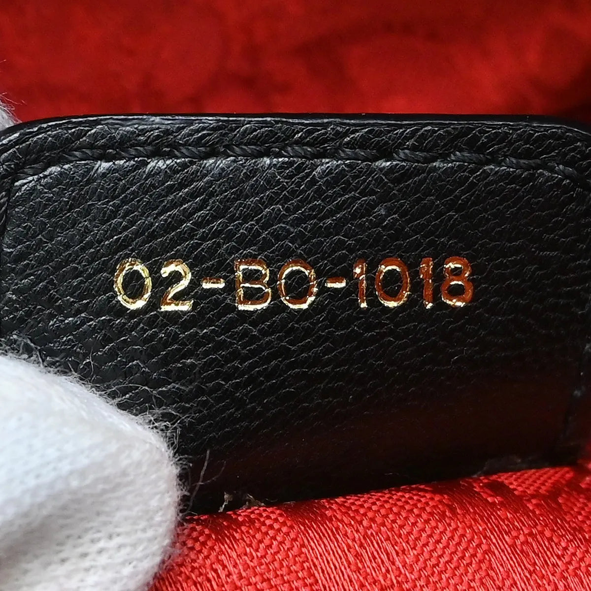 Christian Dior Vintage Lady Dior Cannage Quilt Lambskin, Black, Leather, Handbag