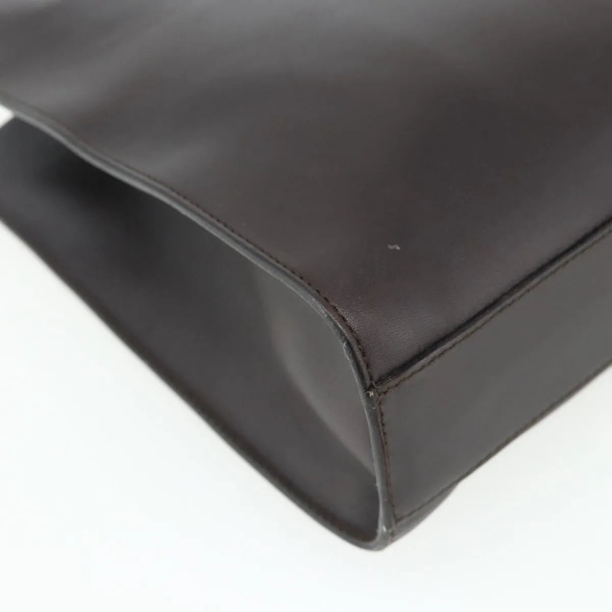 Gucci Vintage Leather, Brown, Leather, Handbag