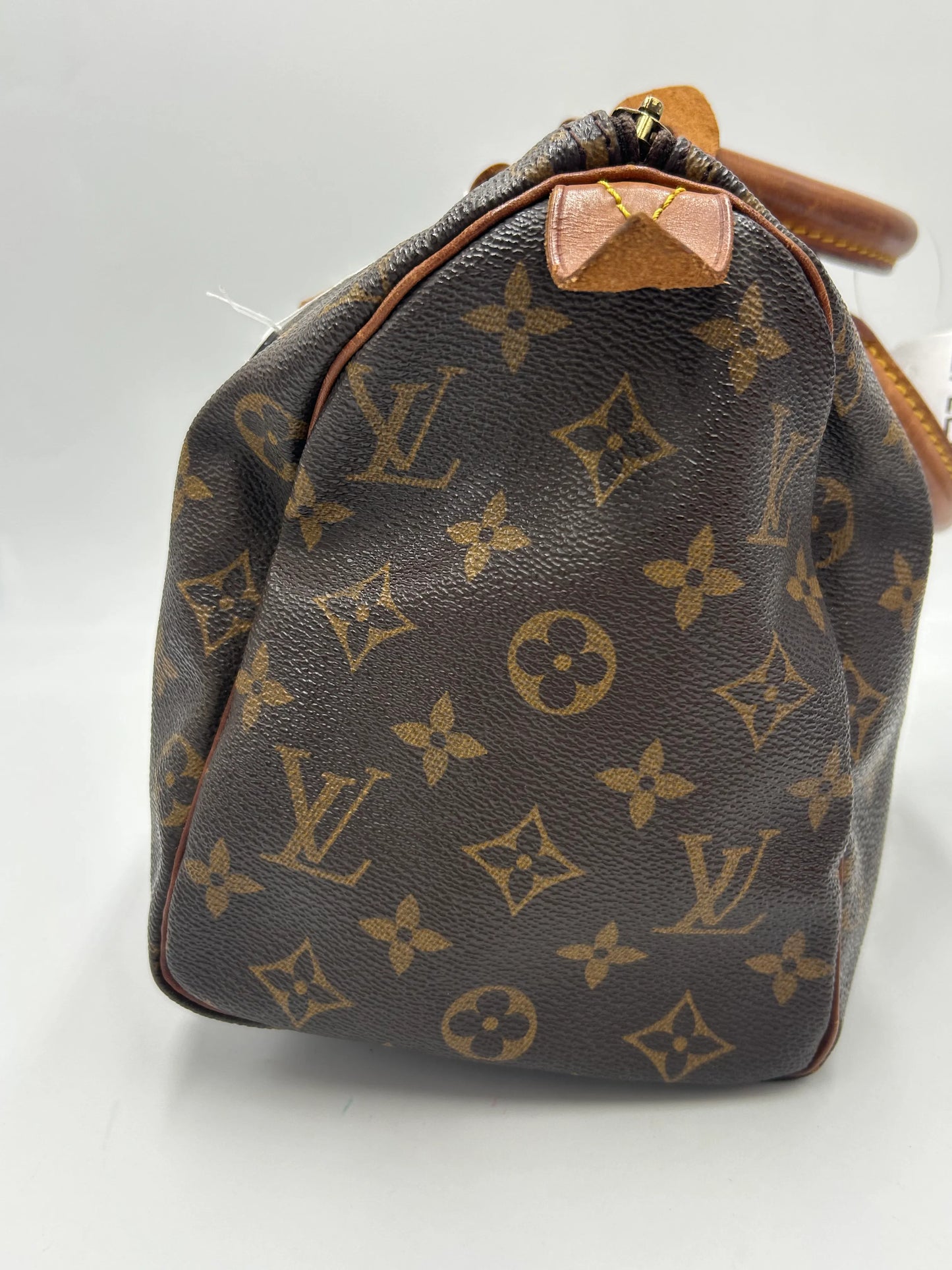 Louis Vuitton Speedy Monogram Canvas, Brown, Canvas, Handbag