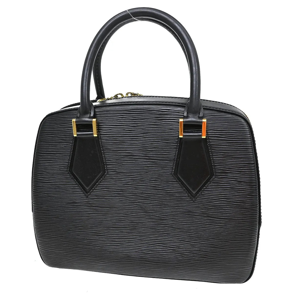 Louis Vuitton Sablons Epi Leather, Black, Leather, Handbag
