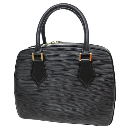 Louis Vuitton Sablons Epi Leather, Black, Leather, Handbag