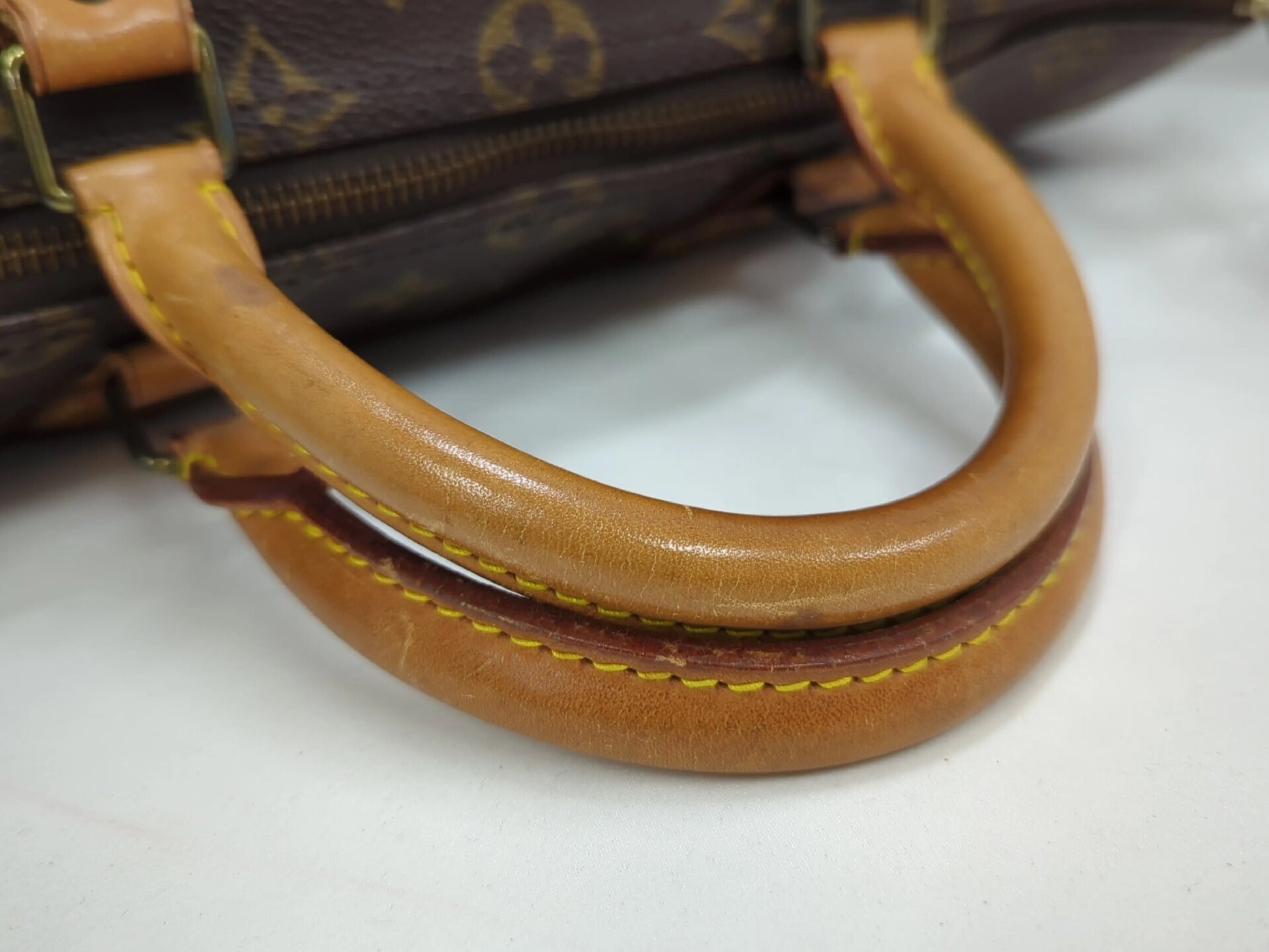 Louis Vuitton Speedy Monogram Canvas, Brown, Canvas, Handbag