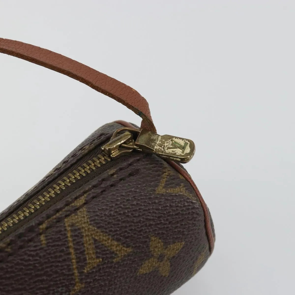 Louis Vuitton Papillon Pochette Monogram Canvas, Brown, Canvas, Clutch