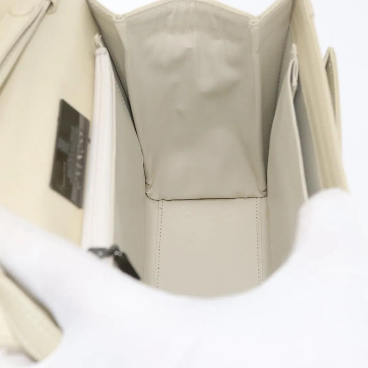 Givenchy Vintage Leather, Beige, Leather, Handbag