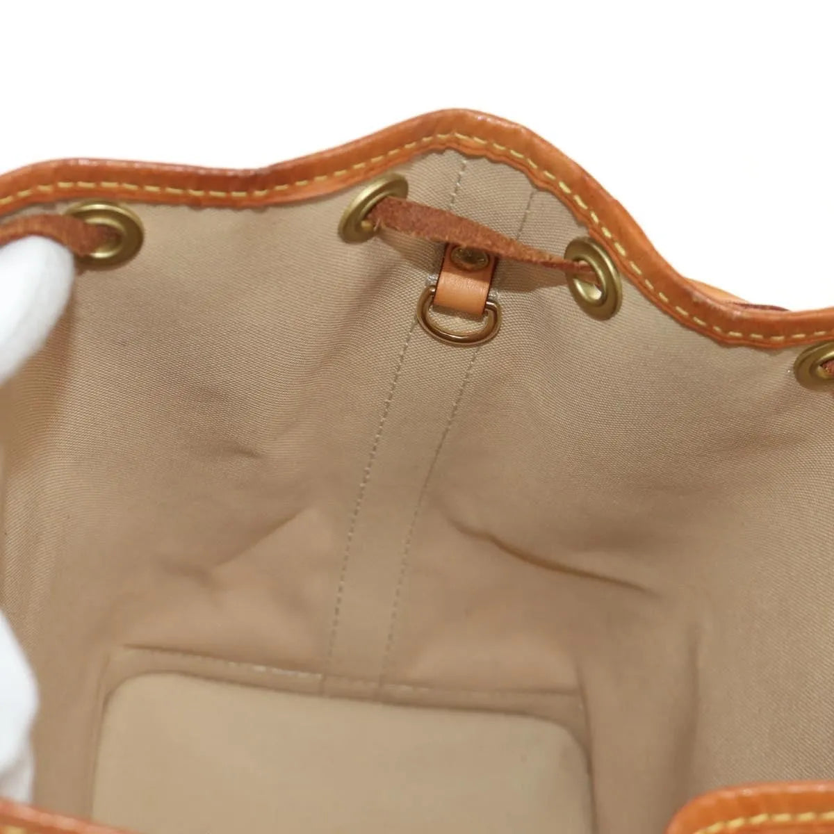 Louis Vuitton Noe Damier, White, Canvas, Shoulder Bag