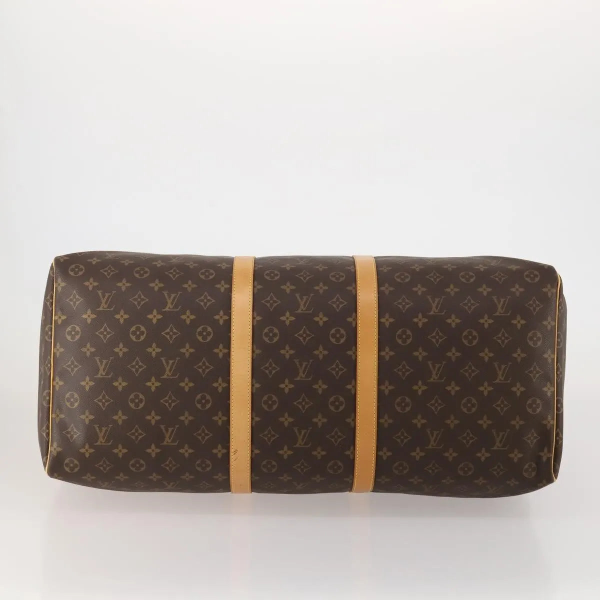 Louis Vuitton Keepall Monogram Canvas, Brown, Canvas, Travel Bag