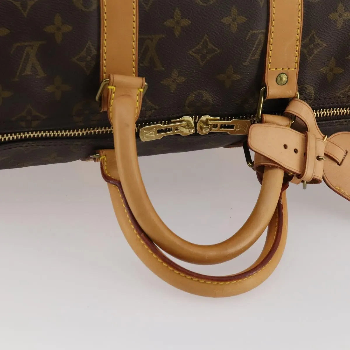 Louis Vuitton Keepall Monogram Canvas, Brown, Canvas, Travel Bag