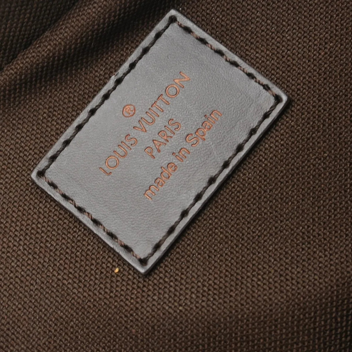 Louis Vuitton Geronimos Waist Bag Damier, Brown, Canvas, Clutch