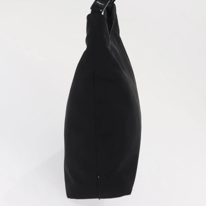 Salvatore Ferragamo Vala Nylon, Black, Nylon, Shoulder Bag