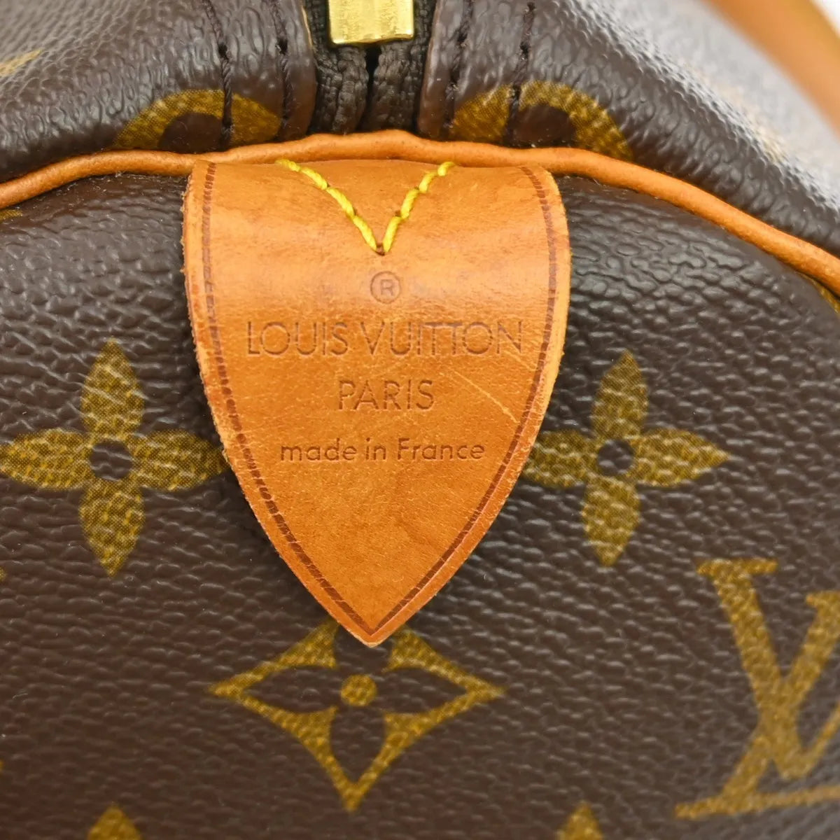 Louis Vuitton Keepall Monogram Canvas, Brown, Canvas, Travel Bag
