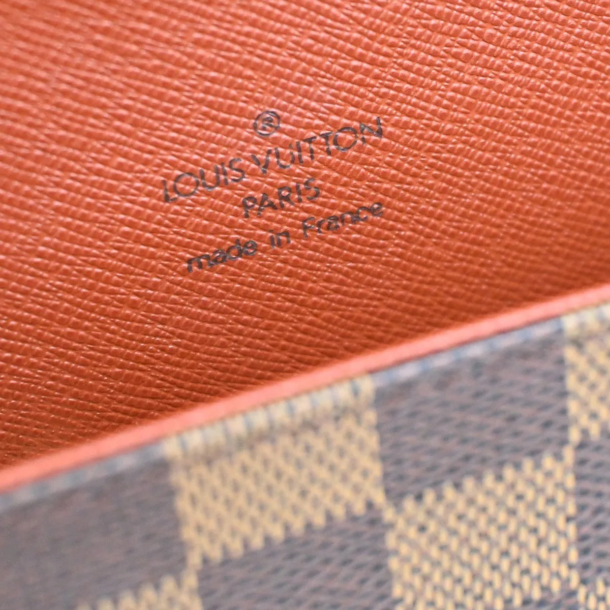 Louis Vuitton Tribeca Carre Damier, Brown, Canvas, Shoulder Bag