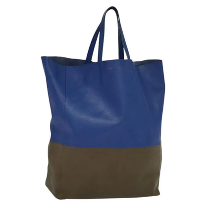 Celine Vertical Cabas Tote Leather, Multicolour, Leather, Tote Bag