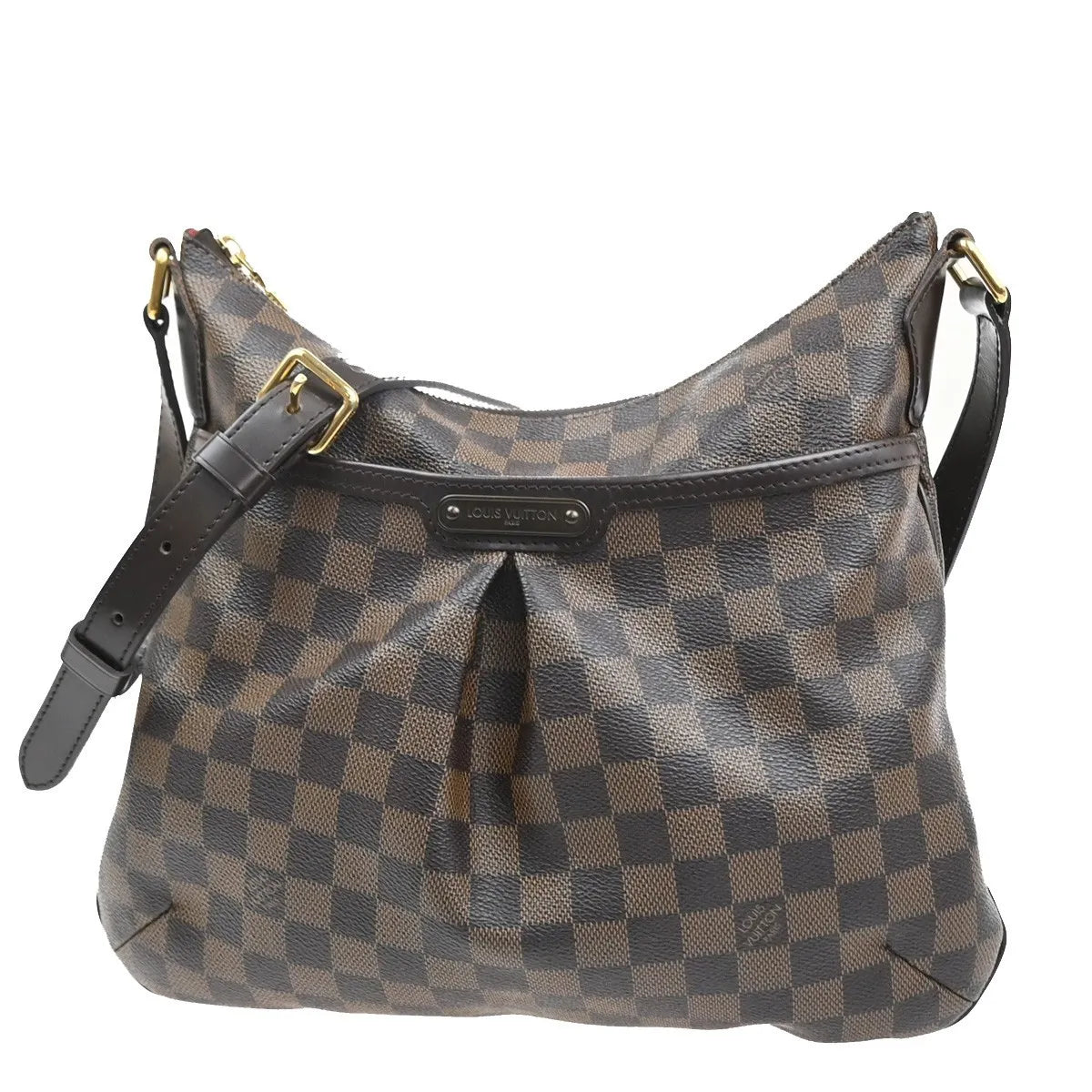 Louis Vuitton Bloomsbury Damier, Brown, Canvas, Shoulder Bag
