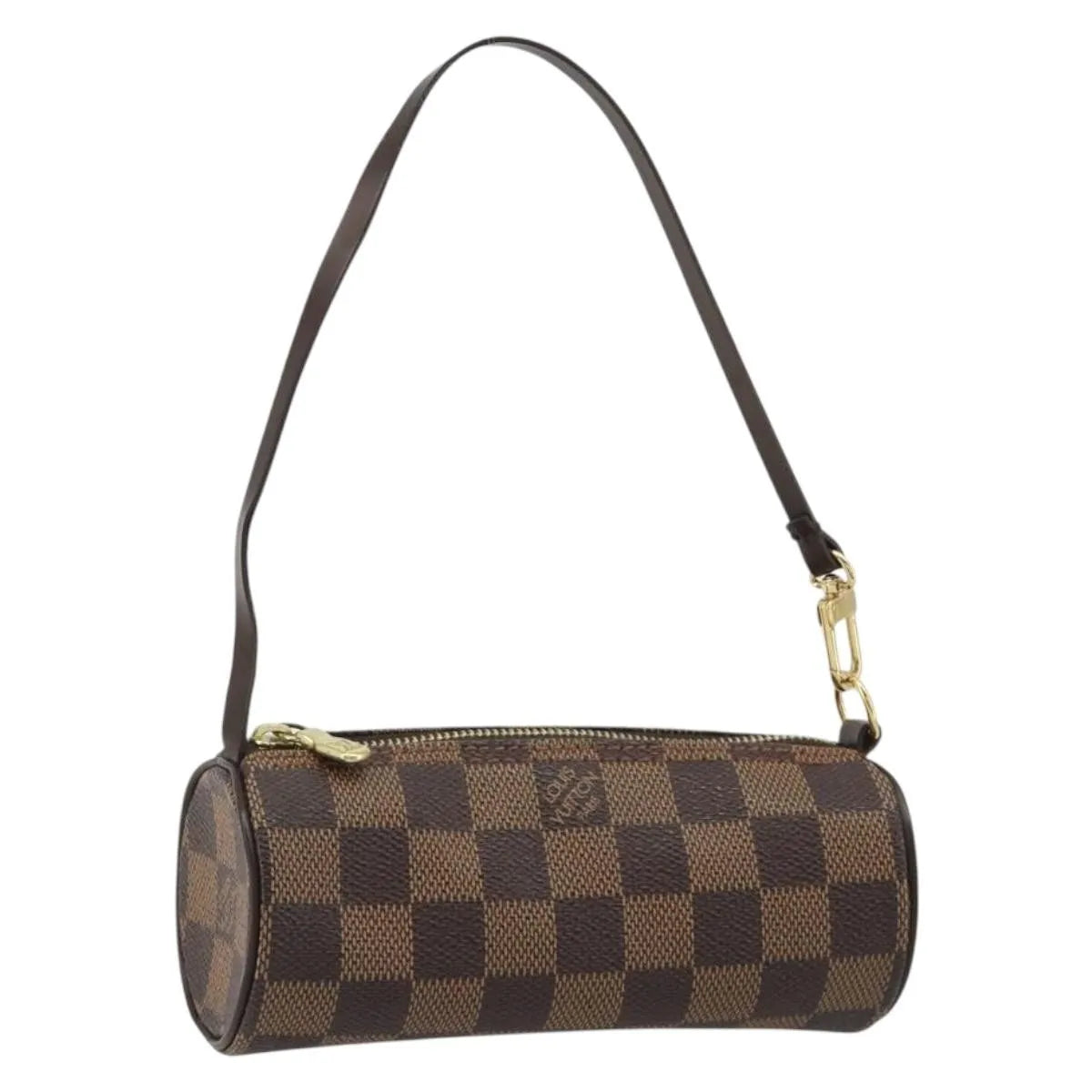 Louis Vuitton Papillon Pochette Damier, Brown, Canvas, Clutch