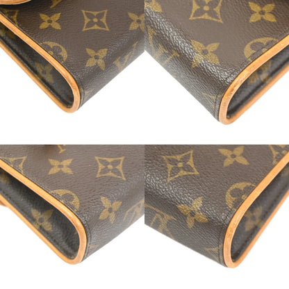 Louis Vuitton Florentine Waist Bag Monogram, Brown, Canvas, Clutch