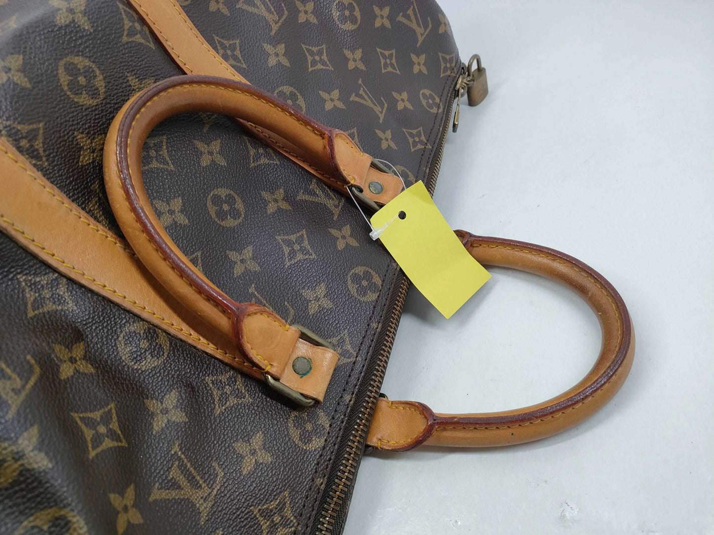 Louis Vuitton Keepall Monogram Canvas, Brown, Canvas, Travel Bag