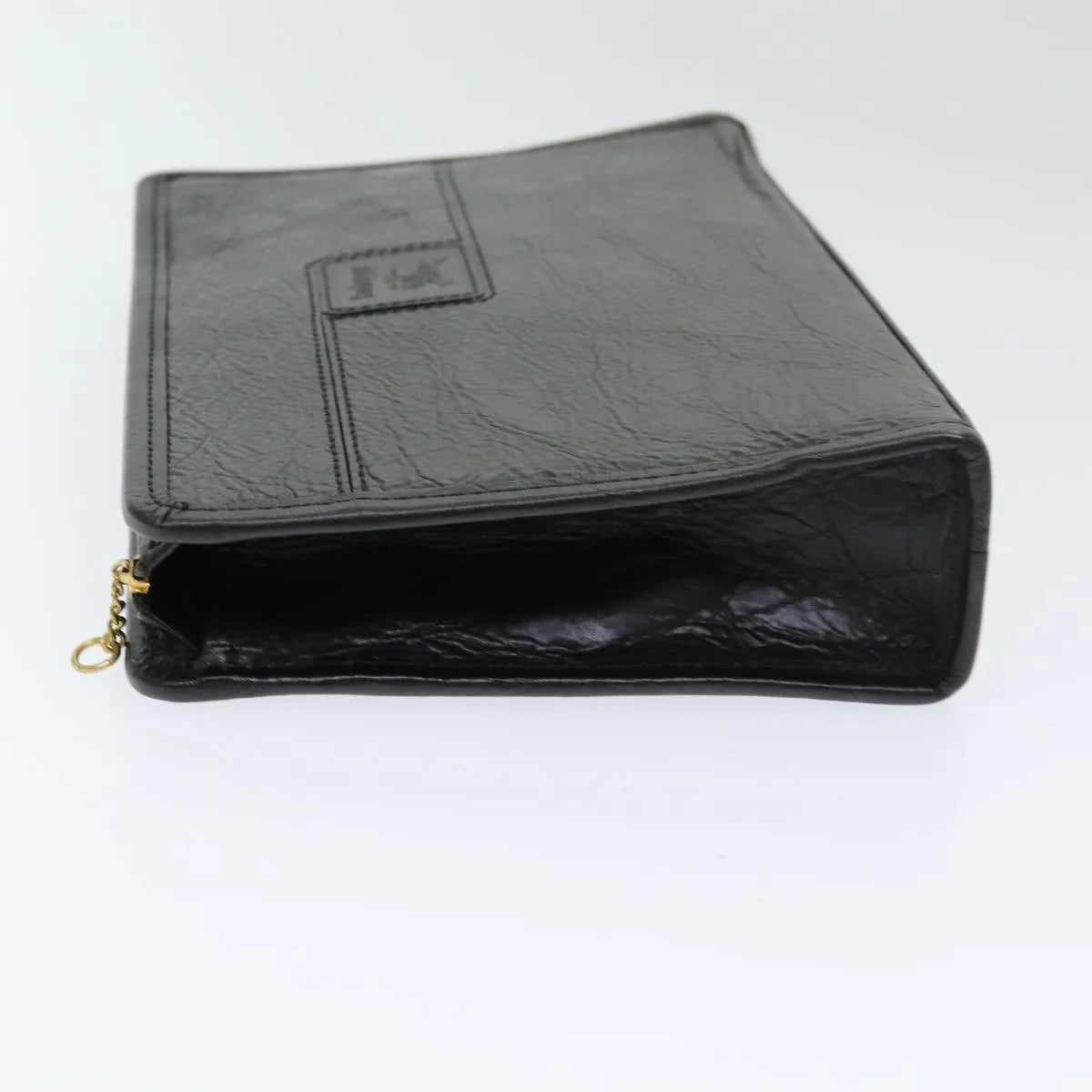 Burberry Vintage Leather, Black, Leather, Clutch