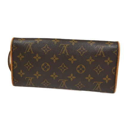 Louis Vuitton Twin Monogram Canvas, Brown, Canvas, Clutch