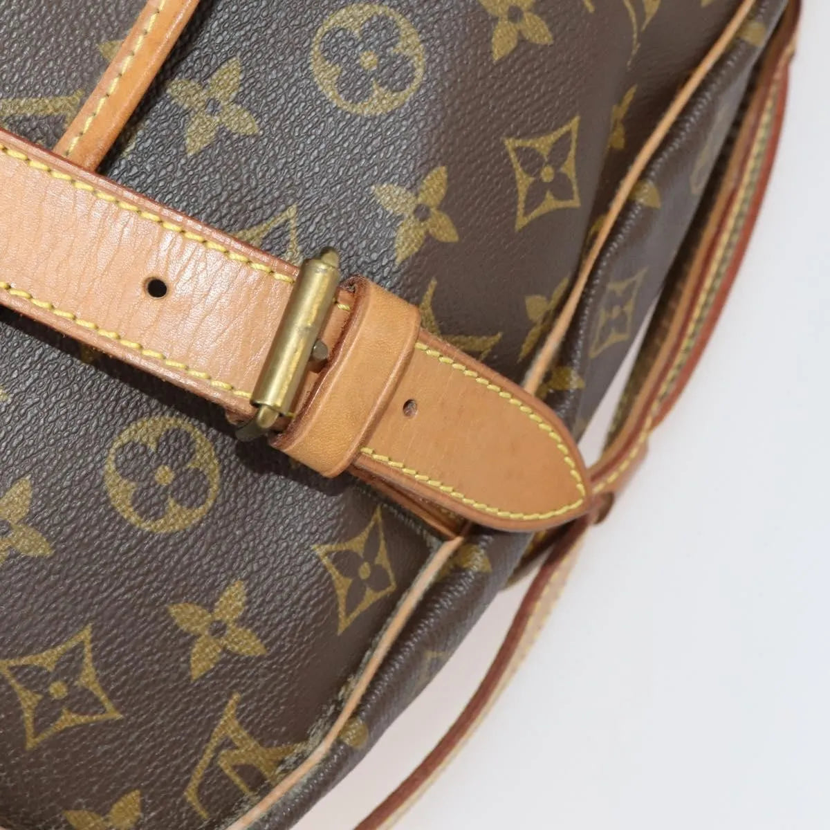 Louis Vuitton Saumur Monogram Canvas, Brown, Canvas, Shoulder Bag