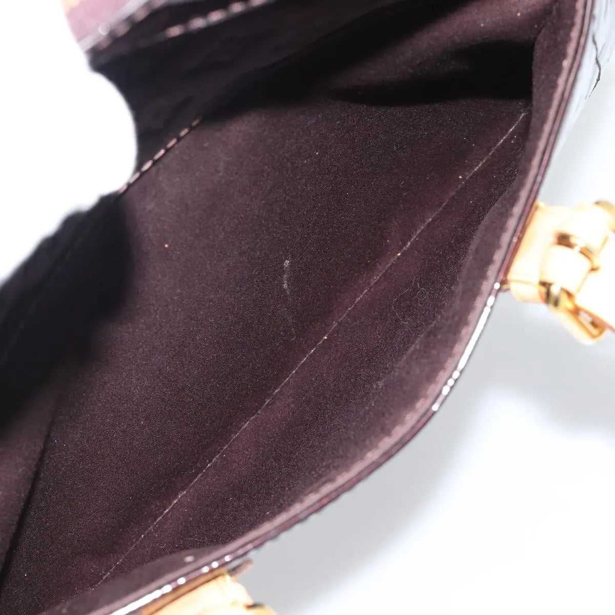 Louis Vuitton Summit Drive Monogram Vernis, Black, Patent Leather, Handbag