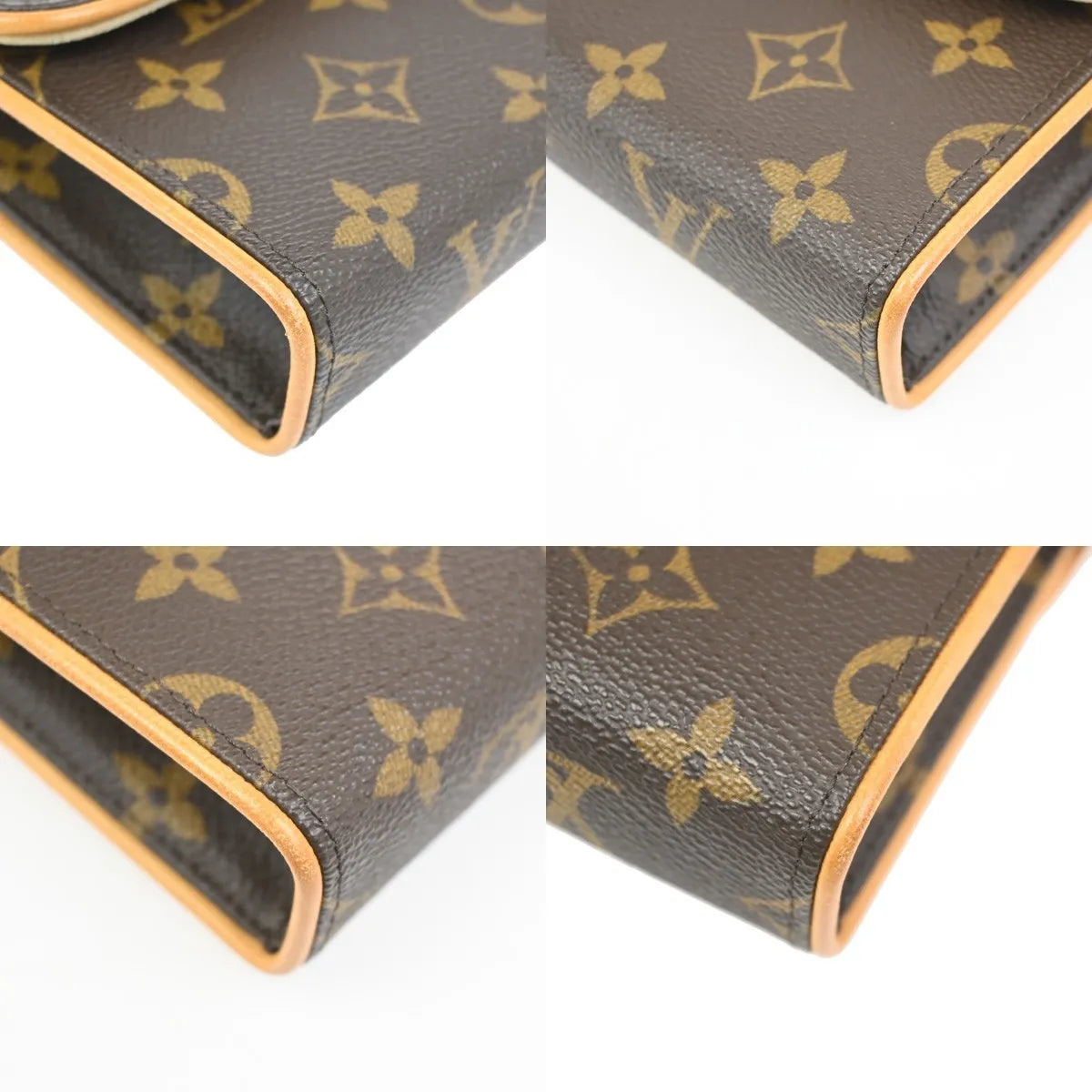 Louis Vuitton Florentine Waist Monogram Canvas, Brown, Canvas, Clutch