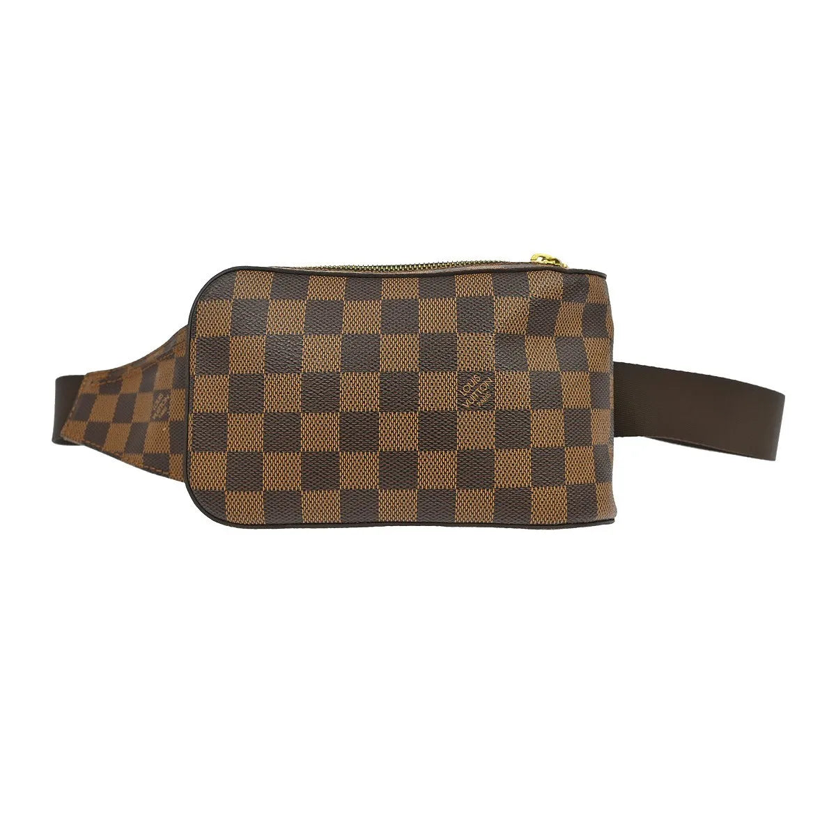 Louis Vuitton Geronimos Waist Bag Damier, Brown, Canvas, Clutch