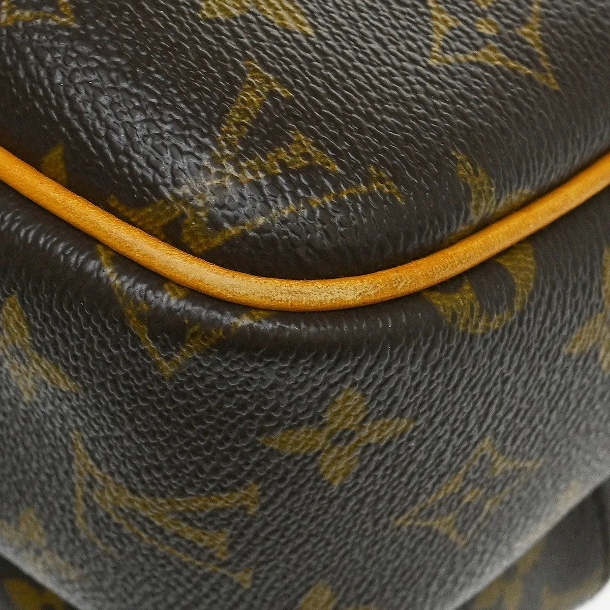 Louis Vuitton Reporter Monogram, Brown, Canvas, Shoulder Bag