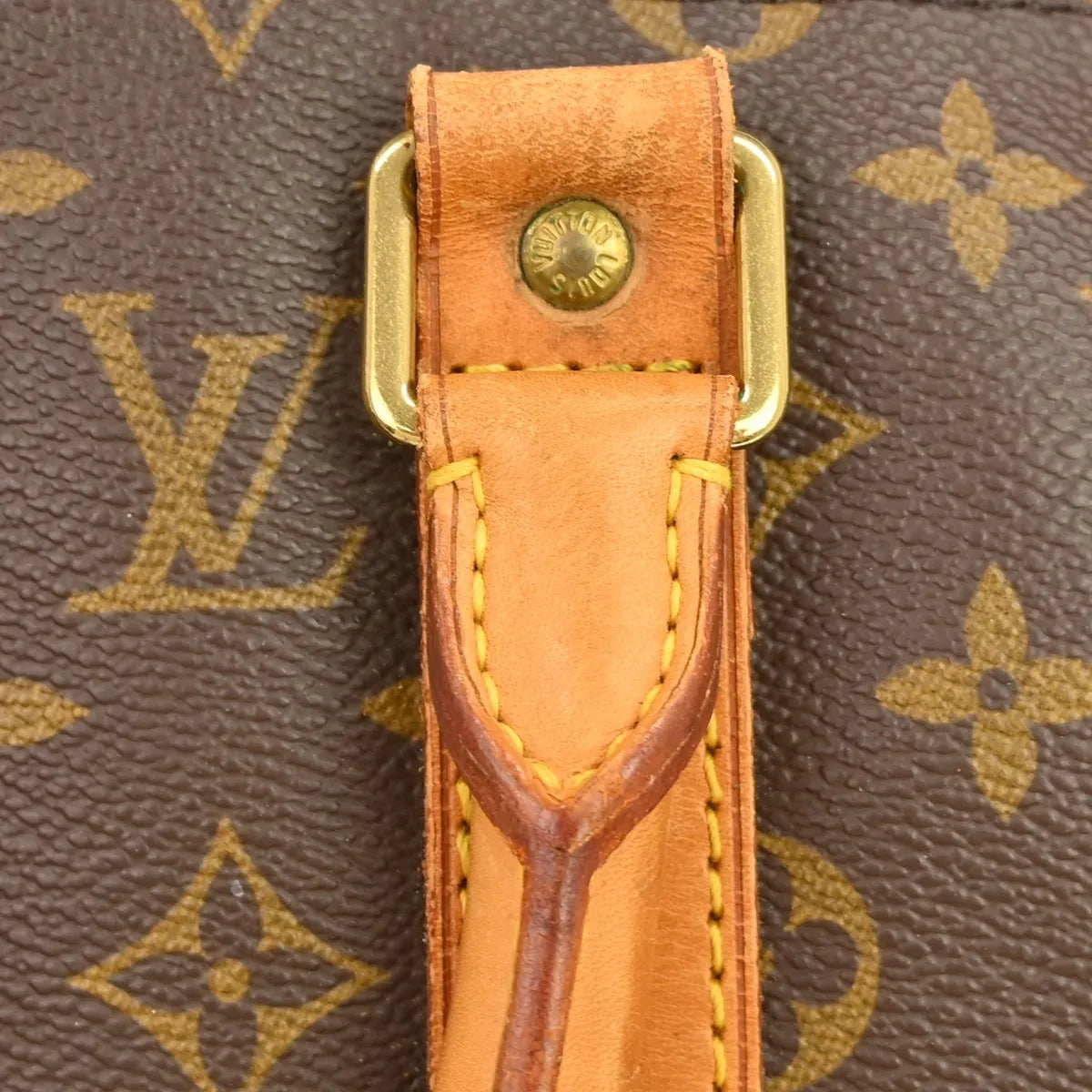 Louis Vuitton Keepall Monogram, Brown, Canvas, Travel Bag