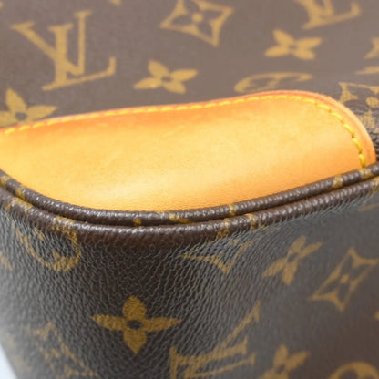 Louis Vuitton Boulogne Monogram, Brown, Canvas, Shoulder Bag