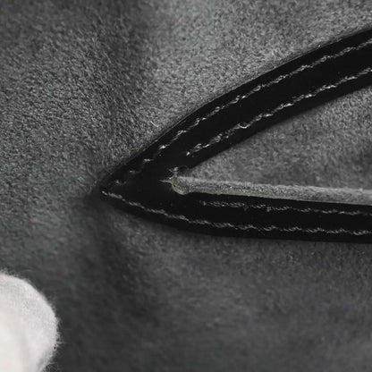 Louis Vuitton Soufflot Epi Leather, Black, Leather, Handbag