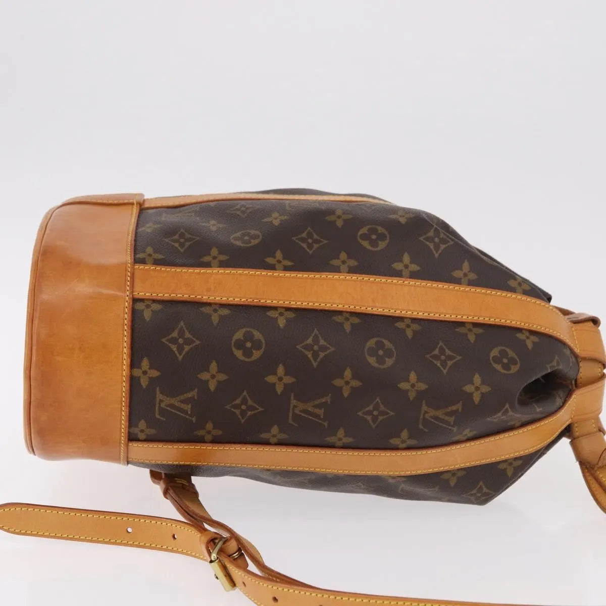 Louis Vuitton Randonnee Monogram Canvas, Brown, Canvas, Shoulder Bag