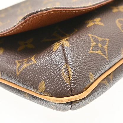 Louis Vuitton Musette Tango Monogram Canvas, Brown, Canvas, Shoulder Bag