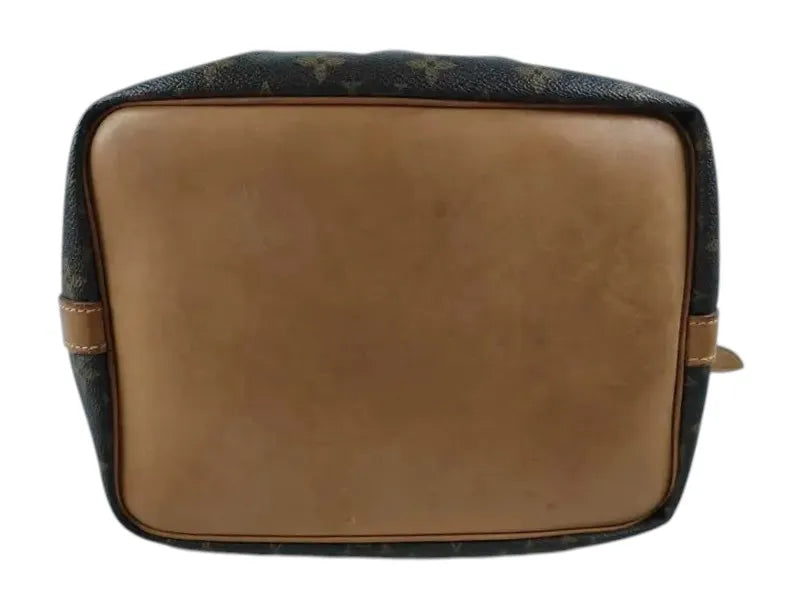 Louis Vuitton Petit Noe Monogram Canvas, Brown, Canvas, Shoulder Bag