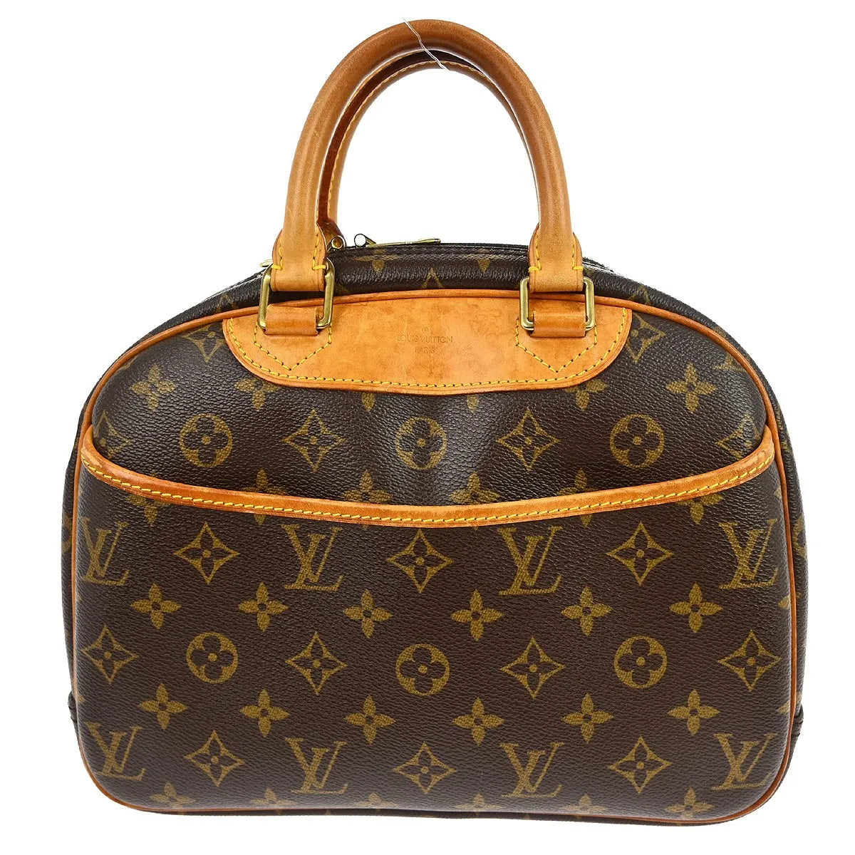 Louis Vuitton Trouville Monogram Canvas, Brown, Canvas, Handbag
