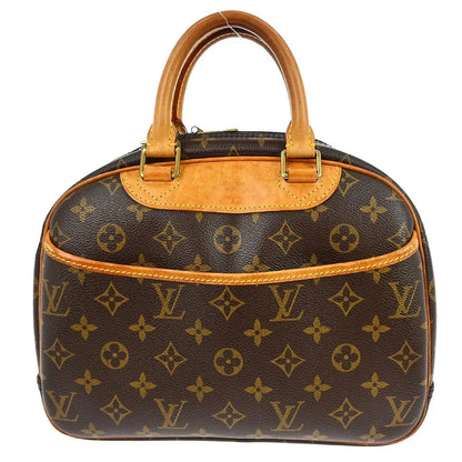 Louis Vuitton Trouville Monogram Canvas, Brown, Canvas, Handbag