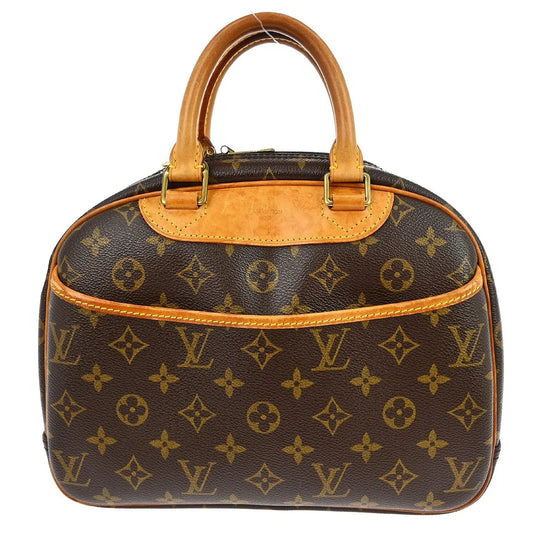 Louis Vuitton Trouville Monogram Canvas, Brown, Canvas, Handbag