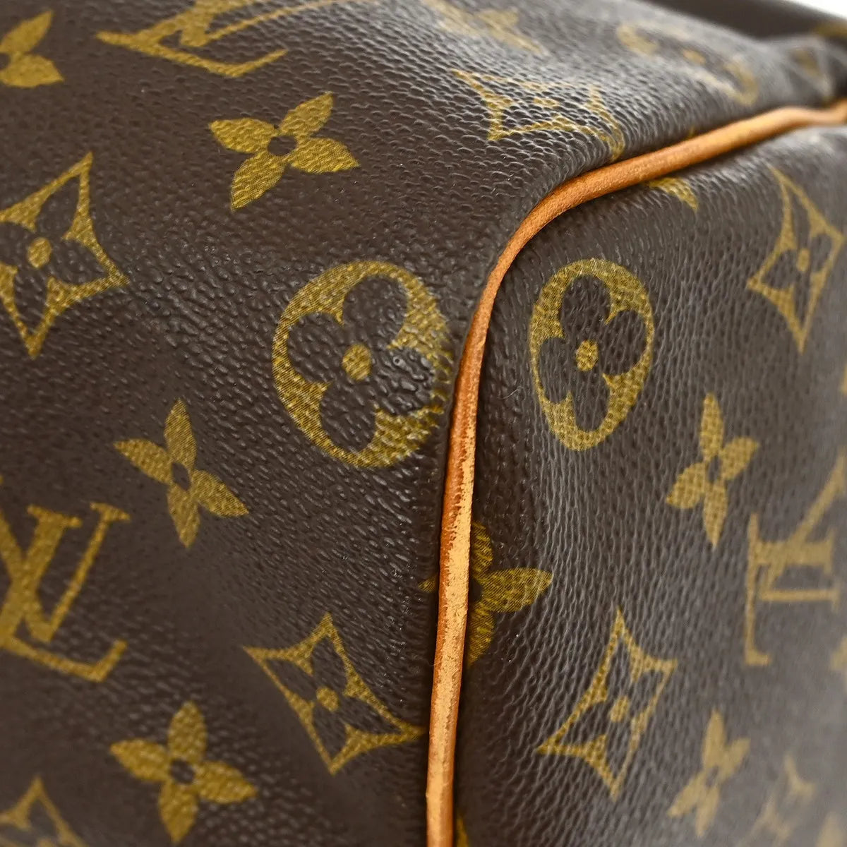 Louis Vuitton Speedy Monogram Canvas, Brown, Canvas, Handbag