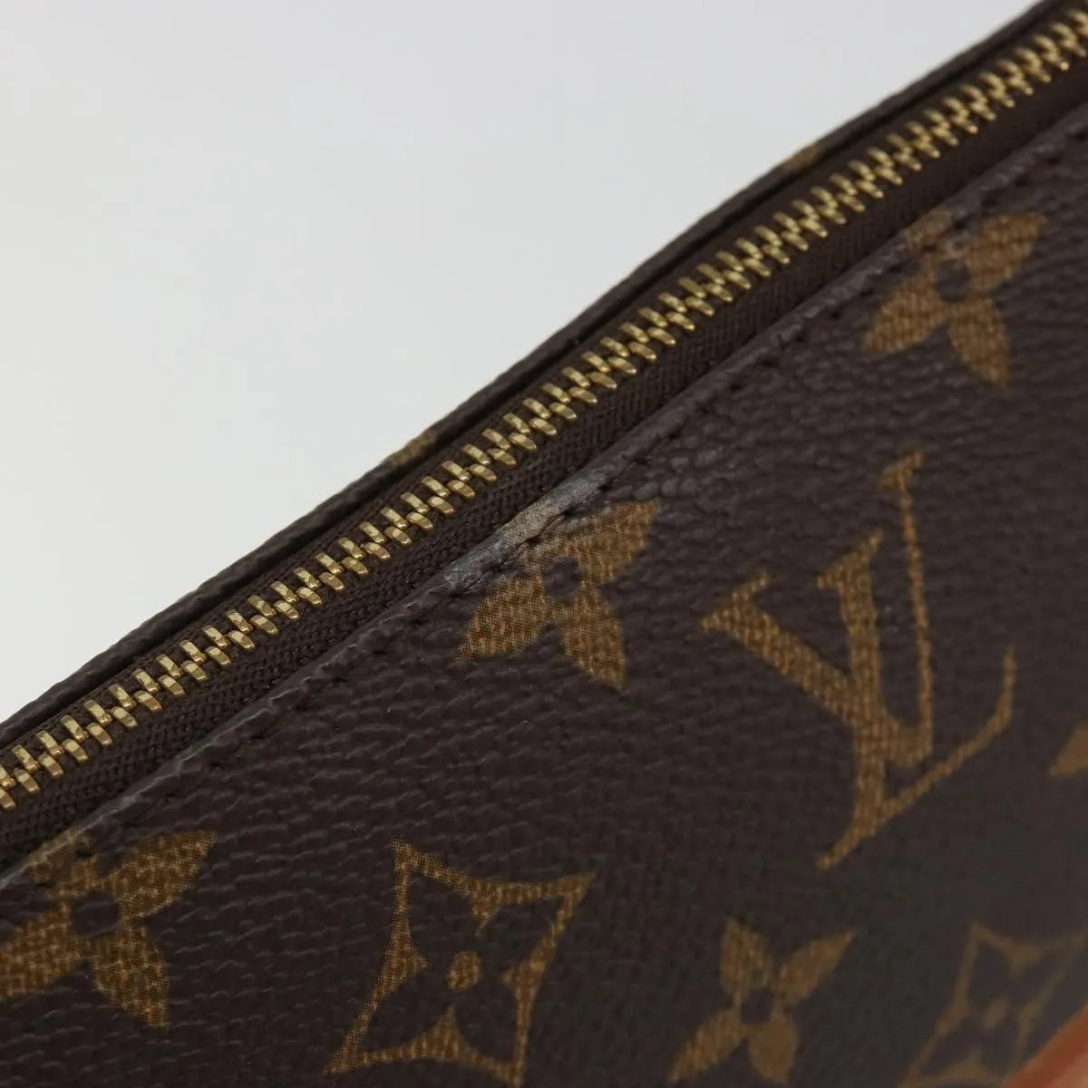 Louis Vuitton Pochette Accessoires NM Monogram Canvas, Brown, Canvas, Clutch