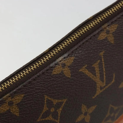 Louis Vuitton Pochette Accessoires NM Monogram Canvas, Brown, Canvas, Clutch