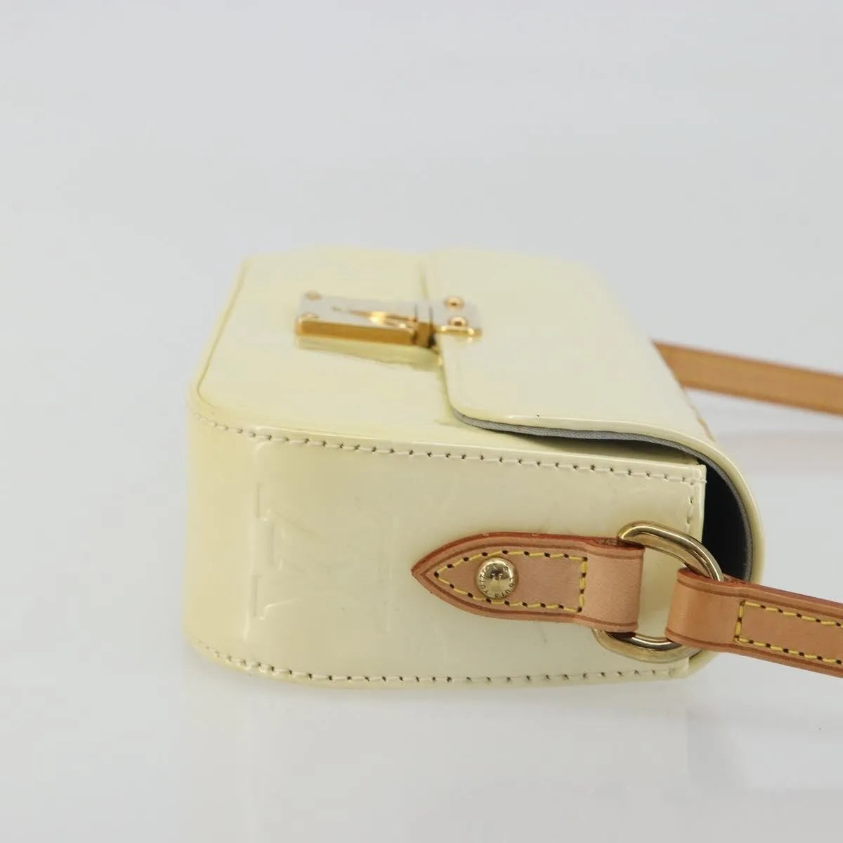 Louis Vuitton Malibu Street Monogram Patent leather, Beige, Patent Leather, Shoulder Bag