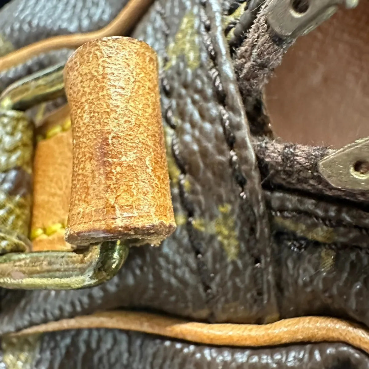 Louis Vuitton Danube Monogram, Brown, Canvas, Shoulder Bag