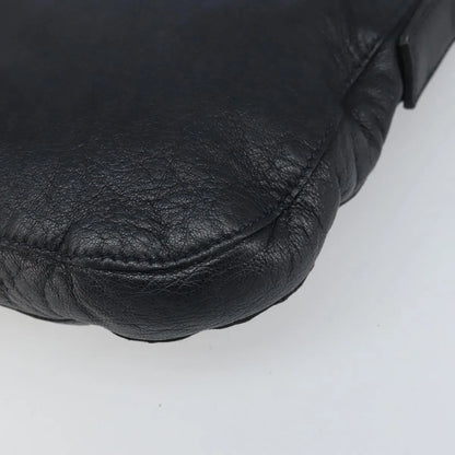 Celine Vintage Leather, Navy, Leather, Shoulder Bag