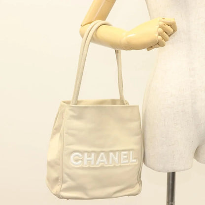 Chanel Camellia Tote Leather, Beige, Leather, Tote Bag