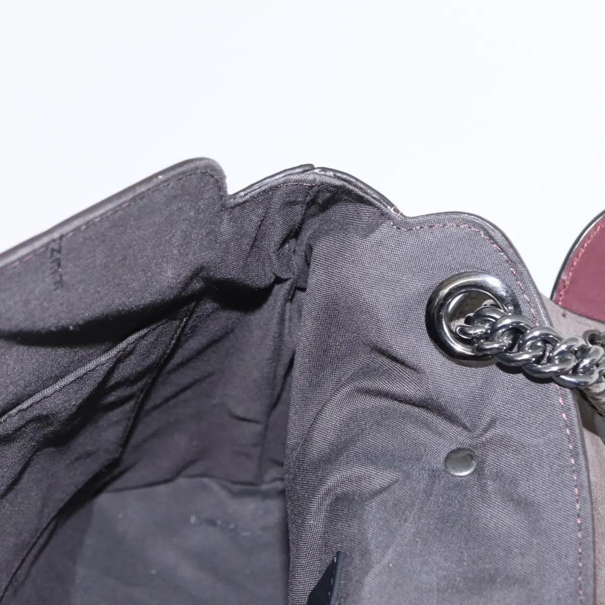 Fendi Back to School Leather, Burgundy, Leather, Backpack