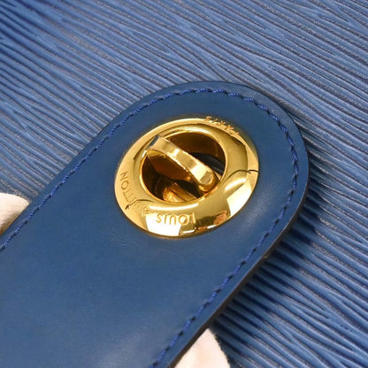 Louis Vuitton Cluny Epi, Blue, Leather, Shoulder Bag