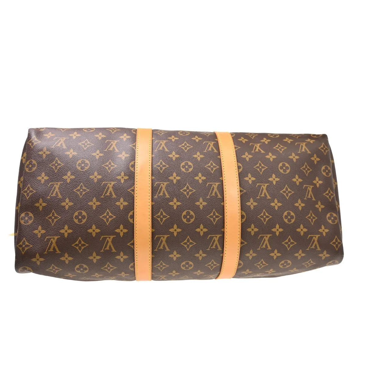 Louis Vuitton Keepall Monogram, Brown, Canvas, Travel Bag