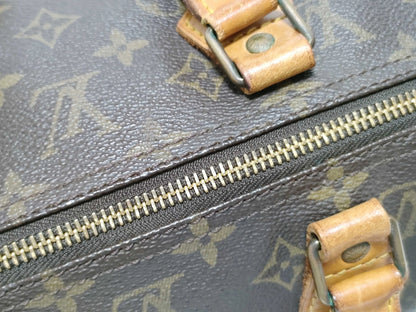 Louis Vuitton Speedy Monogram Canvas, Brown, Canvas, Handbag